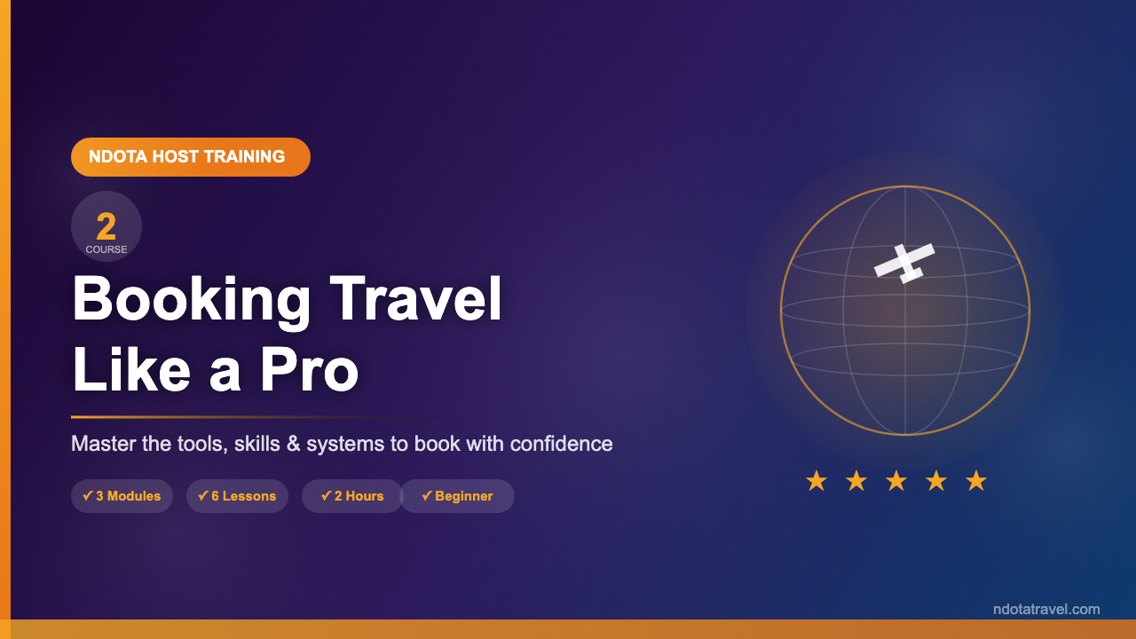 Booking Travel Like a Pro